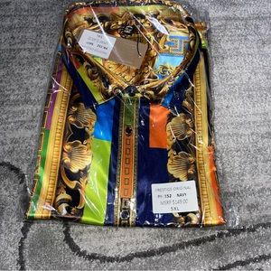 Prestige Regal Mens Button Down BNWT 5XL $149.00 Big & Tall